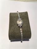 14k Diamond encrusted Le Coultre ladies watch