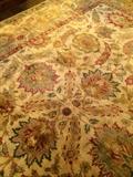 Fabulous antique Barcelona Savonery 9 feet 6 inches x 13 feet 6 inches rug