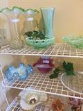 Colorful Fenton selections
