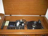 Record Player, 8 Track Tape Player, and Radio