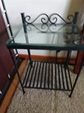 wrought iton matching night stand