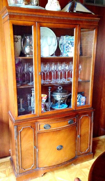 vintage china cabinet
