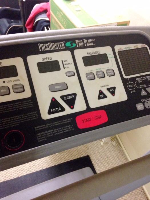 PaceMaster treadmill