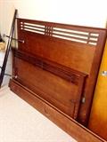 double bed headboard and frame