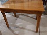 Wood table