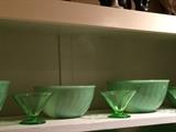 SWIRLED JADEITE BOWLSA