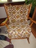 country style wood rocking chair