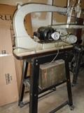 Delta Scroll saw on rolling stand