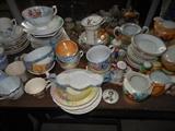 Occupied Japan & more pretty cups & saucers