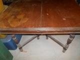 6 leg antique table/some TLC needed