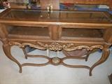 Lovely display sofa table