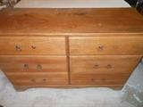 Solid oak chest