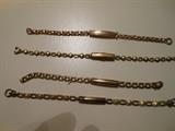 Gold filled vintage bracelets