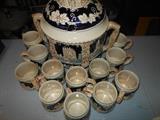 German tureen & 12 cups