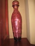 Tall Glass Decanter