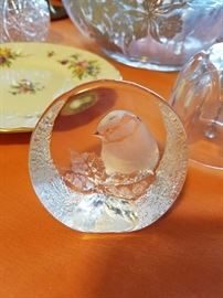 Swedish Glass Bird