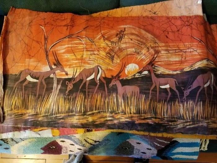 From Africa a signed Batik