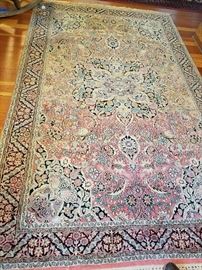 Kermin carpet hand knotted