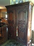Beautiful 1850's French country armoire