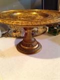 Beautiful Gilt bronze French Tazza