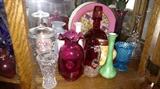 Vases and collectibles