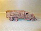 VINTAGE Coca Cola Truck - Heavy Metal - 8" long