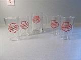 FALSTAFF Beer Mug and 4 Glasses - Sold individually - found one more Beer Mug after photo was taken!!!!!