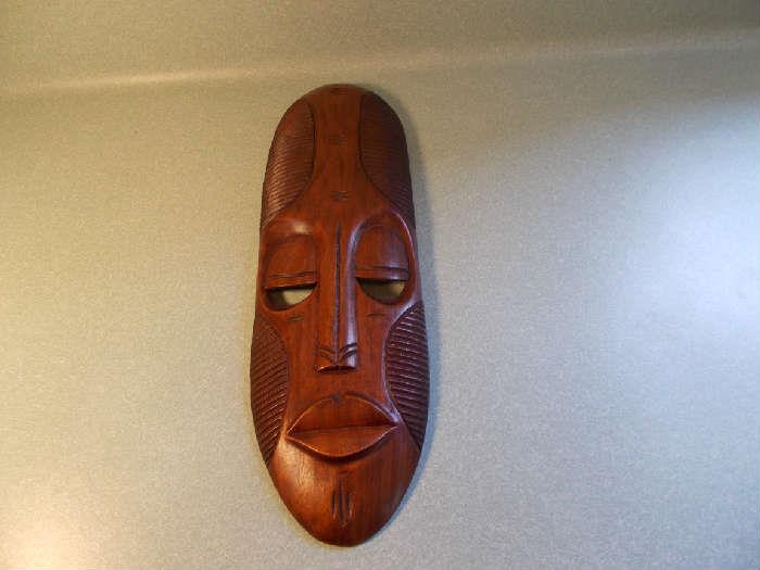 Republic of /Angola (Africa) Wooden Mask - 17.5" Tall!!