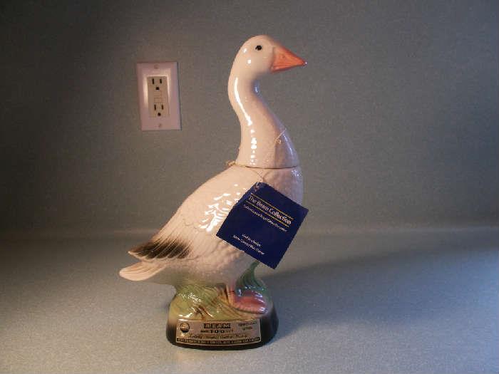 JIM BEAM Decanter - First in Series - Snow Goose/Blue Goose - empty!!! - have 2 of these...