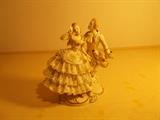 Dresden Art - Made in Germany (485) - Couple Dancing - have 2 - sold individually - 7.5" tall - 7" wide - EXQUISITE