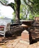 There will be a very large array of planters and outdoor furniture.