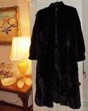 Full Length Black Mink Coat