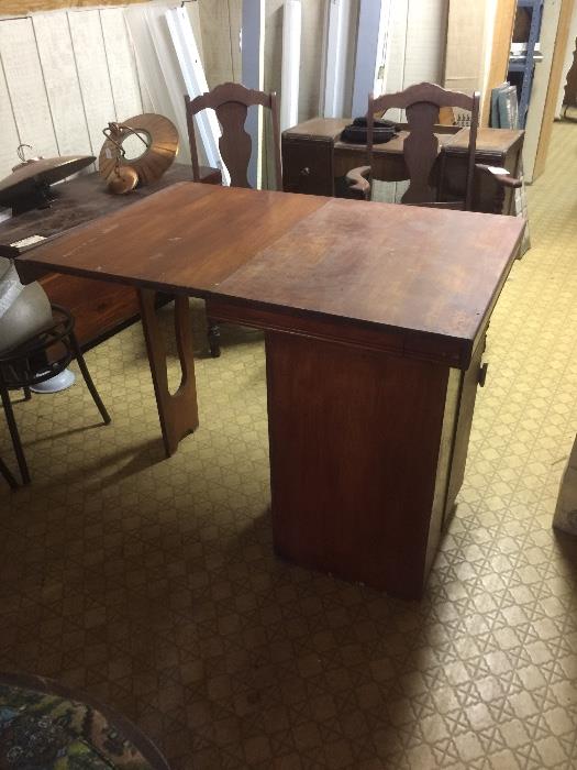 Another expanding table...great for small condo or apartment!!!!