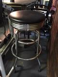 Chrome bar stool