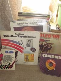 Records, 70's - 80's rock to classical 