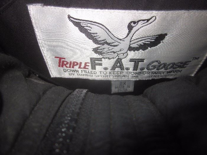 Triple F.A.T. Goose down filled jacket, 2X