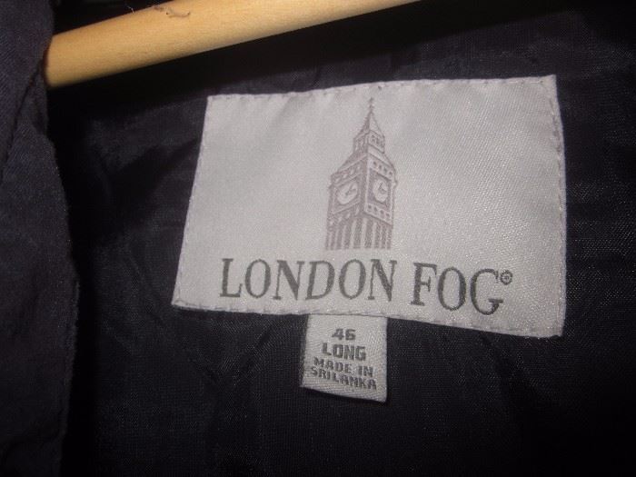 London Fog, Size 46 long