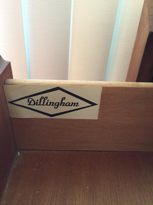 Dillingham bedroom sets mid century
