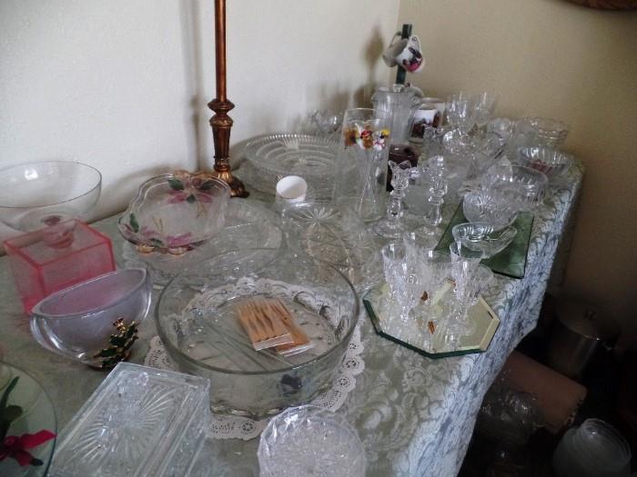 Misc. Glassware and China 