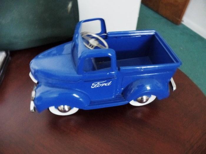 Collectible metal truck
