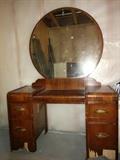 Waterfall vanity dresser with mirror- needs work