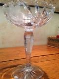 Brilliant Era Meriden "Mayflower" compote/pedestal candy dish (one piece of several cut crystal pieces available)