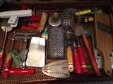 Assorted vintage kitchen utensils (also have baking pans and serving dishes vintage & contemporary)