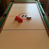 Harvard Foosball table showing air hockey
