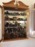 Display cabinet, miniatures 