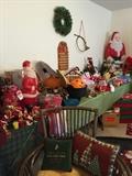 Lots of Christmas and Halloween