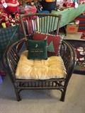 Vintage Bamboo style chair
