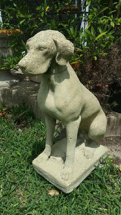 Canine Dog statuary