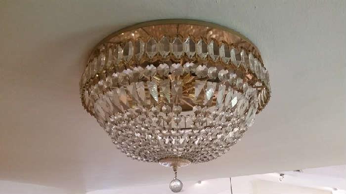 chandelier from the Delman Theater in Dallas