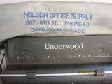 Antique Underwood typewriter 